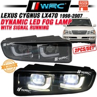 Lexus Cygnus LX470 1998 - 2007 Dynamic Led Fog Lamp With Signal Running