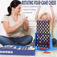 4 Win Children'S Board Games 4 in a Row Game Four Wins with Spin Four Win Strategy Game for 2 Player