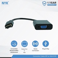Converter Display Port to VGA NYK Converter DP to VGA NYK