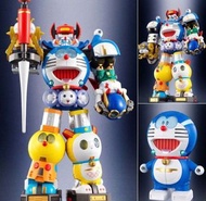 全新 Bandai 超合金 40週年 藤子不二雄 紀念版 超合體 SF Robot ( 叮噹 叮玲 神奇小子 奇天烈百科全書 ) 多啦a夢 大合體