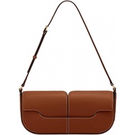 Shoulder Messenger Baguette Genuine Leather Female Bag