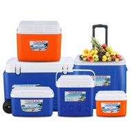 28L/38L/55L Portable Ice Box Storage with Wheel/Insulated Ice box/Ice box cooler( Bekas Ais /Ais Kot