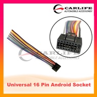 Android Player Audio Socket 16 Pin Universal Android Car Player