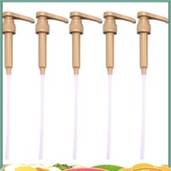 5 Pcs Coffee Milk Tea Dispenser Syrup Pump Black Liquid Dispenser for  Syrup 8Ml Juice Bottle Dispen