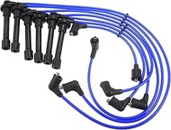 ACROPIX Car Spark Plug Coil Wires Ignition Coil Harness Cable 7mm Fit for Honda Accord SOHC 3.0L V6 