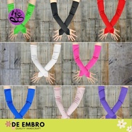 De Embro Handsock luxury wedding 50 cm Sarung tangan fingerless cincin muslimah kekinian Sarung tang