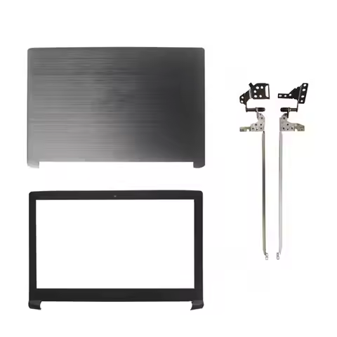 New Original LCD Back Cover / Bezel /Hinges for Acer Aspire 5 A515-51 A515-51G Rear Lid Case Black
