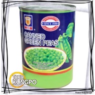 Ma Ling | Canned Green Peas - Peas In Salt Water | 397 Grams