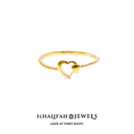 Khalifah Jewels 916 Gold Rings Dots Love