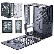 Portable Acrylic Frame 4.3L FLEX 1U Power Mini PC Cassis HTPC Case Bracket DIY Bare Support External