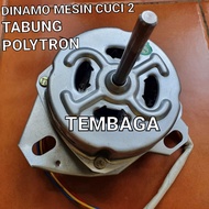 DINAMO SPIN MESIN CUCI POLYTRON MOTOR PENGERING 2 TABUNG KAPASITAS 7-9 YYG 60 gulungan tembaga