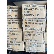 [READY STOCK] Y15ZR Back Pressure Exhaust RED LEO 35x38|32x32|38x42 | Ekzos Racing Power Pickup | Pl