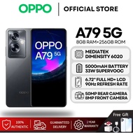 OPPO A79 5G (8+256GB) จอใหญ่ ชิปแรง Dimensity 810 กล้อง 50MP ชาร์จไว 33W ของแท้ มีประกันศูนย์ 5 ปี