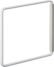 山崎實業 摺疊式抹布晾曬架 Plate 白色