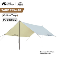 Mobi Garden Tarp ERA410 ขนาด 410x300cm. ผ้าTC (Cotton35%Polyester65%) กันน้ำ PU 2000 mm. (จัดส่งไวจา