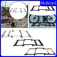 [Hellery2] Bike Trainer Stand Adjustable Bike Roller for Workout Road Bike