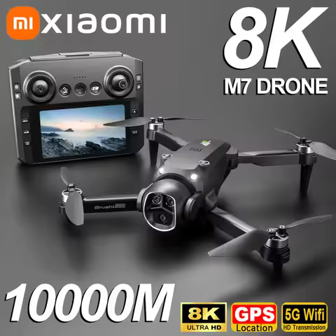 Xiaomi M7 GPS Drone 8K Aerial HD Dual Camera Intelligent Opstacle Avoidance Brushless Power Screen R