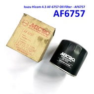 Isuzu Hicom 4.3 AF-6757 OIl Filter - AF6757