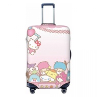 KUROMI Cinnamoroll Luggage Cover SANRIO Waterproof Dustproof Elastic Cover for Luggage Protective Trave Suitcase Cover A