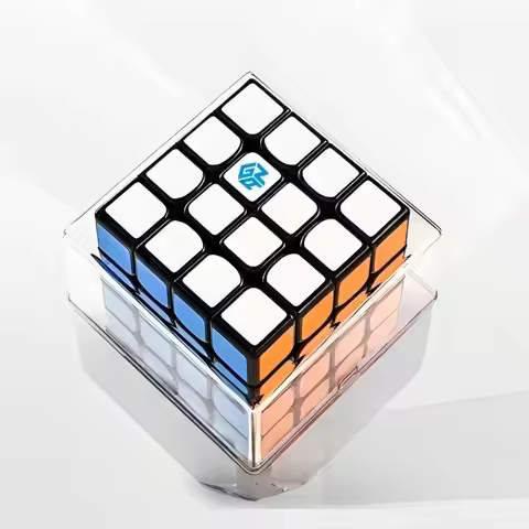 GAN 460M 4x4 Magnetic Magic Cube GAN 460M Speed Cube GAN460 M Puzzle Cube 4x4x4 GAN 460 Fidget Toys 