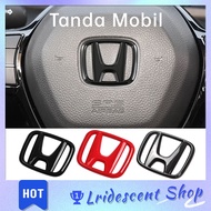 Honda Carbon Steering Wheel Logo Sticker Abs Material for Honda Car Steering Wheel Emblem H Sticker 