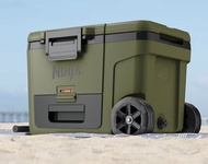 Ninja FrostVault 45QT/42L Wheeled Cooler with Dry Zone – Olive ถังแช่เย็น Ninja FrostVault ขนาด 45 ค