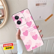 Case Latest OPPO A3X Flexible Silicone Softcase Material - Justyce.id - Fashion Case Love Aesthetic 