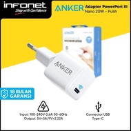 BEST SELLER ANKER POWERPORT III NANO-20W