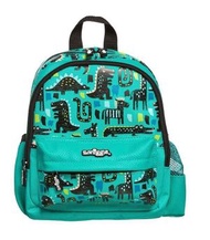Smiggle - 【0.3kg 超輕護脊】Dinosaur 恐龍 | 6L 護脊書包 26 cm 兒童背囊 | 綠色 | 兒童旅行袋｜幼兒書包｜平行進口