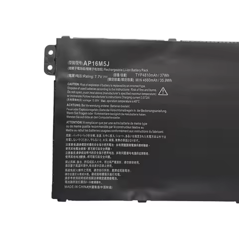 AP16M5J laptop battery, suitable for Acer A315-21 A315-55 N17Q2 N18Q13 new lithium-ion battery 7.7V