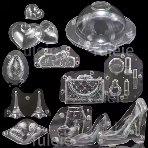 3D Chocolate Mold For Baking Chocolate Candy Confectionery Cake Decoration Tools Polycarbonate Choco