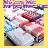 *Ready Stock-(K)* Ralph Lauren Polo Cotton Body Towel 100% Pure Cotton l tuala badan berqualiti l 60