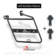 Motorcycle Side Trunk Bag Holder for W800 2011-2025 W800 Cafe 2019-2025 W800 Street 2019-2025 black 