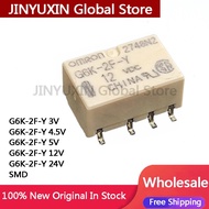 5Pcs G6K-2F-Y DC 3V 4.5V 5V 12V 24V SMD Signal Relay 8PIN  IC Chip In Stock Wholesale