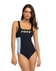 ROXY ชุดว่ายน้ำวันพีซสำหรับผู้หญิง ROXY ACTIVE SWIM COLOR BLOCK ONE PIECE 241 ERJX103632-KVJ0