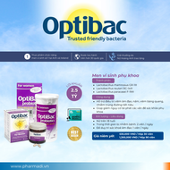 Optibac Tím ( hàng nhập khẩu ) - Men Vi Sinh Phụ Khoa Chăm Sóc Vùng Kín Lợi Khuẩn Tăng Sức Đề Kháng
