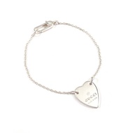 【日本直送 二手美品】GUCCI 古馳 手鍊 Trade Mark Heart 銀 925 配件 珠寶 拋光翻新