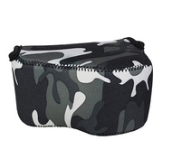 JJC Camouflage Ultra Light Neoprene Camera Case Pouch Bag for Sony Alpha a6600 a6500 a6400 a6300 a61