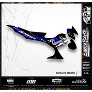 Striping/Stiker Satria FU Barong - Satria Fu Lama Hayabusa Style FB-09