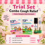 No More Cough Minyak Cengkih 10ml and Cough Relief Patch sensitive skin edition Cough relief Patch