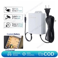 Ups Mini Dc 12v Back Up Daya Listrik Router Wifi /Modem Waterproof/Kabel Daya Khusus Kamera Keamanan
