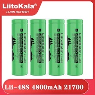 LiitoKala Original Battery Lii-48S 21700 3.7v 4800mAH Discharge Power 2C Rate