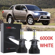 For Mitsubishi Triton, year 2007 - 2015 Head Light Head Lamp 2011 2012 2013 2014 LED Headlight 6000K