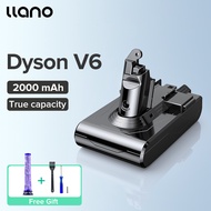 LLANO 4000mAh 3000mAh 2500mAh Battery เข้ากันได้กับ Dyson V11 V10 V8 V7 V6 เครื่องดูดฝุ่น ชาร์จใหม่ไ