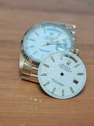 Rolex 18238 day date 完美白面 連原裝象牙色電腦面