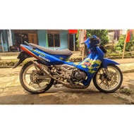Satria 2-stroke repsol RMS racing exhaust