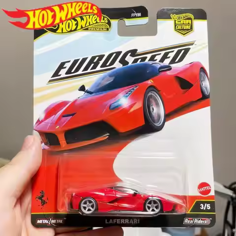 Genuine Hot Wheels Premium Car Culture Eurospeed 1:64 Diecast Pininfarina Aston Martin Bugatti Ferra