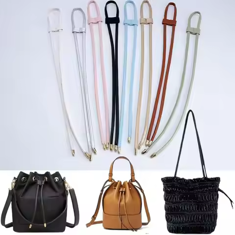 Bag Straps Drawstring for LV Noe BB nano Petit Bucket Bags Shoulder Genuine Bag Accessories Replacem