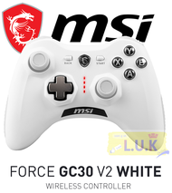 CONTROLLER  (อุแกรณ์ควบคุมเกม)  MSI FORCE GC30 V2 (WHITE) (MSI-JOY-GC30-V2-WH) ประกัน 1 ปี*ของแท้*