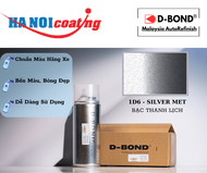 Sơn Xịt Xóa Vết Xước Ô TÔ TOYOTA FORTUNER Màu BẠC THANH LỊCH Code 1D6 - SILVER MET Chính Hãng D-BOND